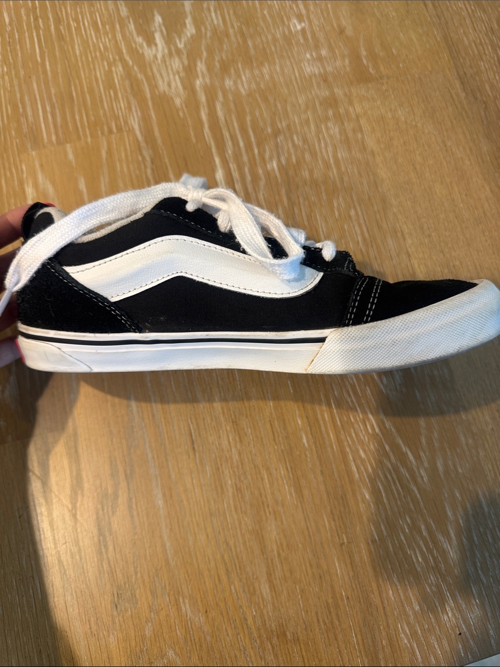 Vans Old Skool (black/white suede + canvas) Sz 7M
